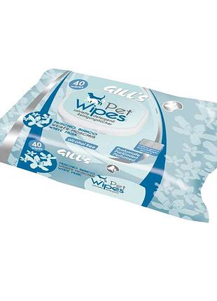 Серветки гігієнічні gill's white musk, 40шт / уп (12шт / кор.) ціна за уп. *