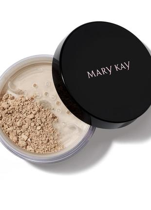 Минеральная рассыпчатая пудра  слоновая кость 2 івори2 айворі 2 ивори2 mary kay  пудра  минеральная  мэри кэй