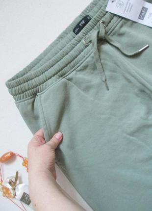 Мега шикарные трикотажыне теплые с начесом спортивные штаны батал f&f❄️⛄❄️3 фото