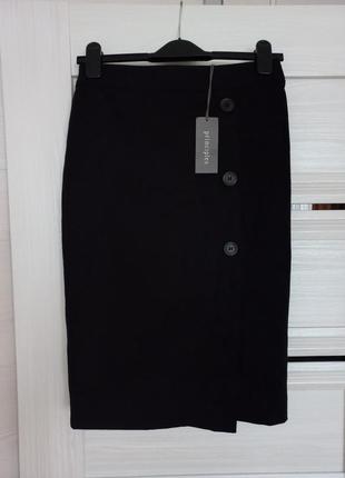 Брендовая теплая юбка р.10-12.