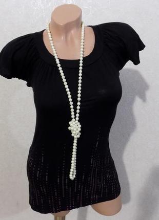 Футболка чорна фірмова cherokee розмір 42-44