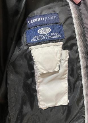 Пуховик подовжений cerruti jeans жіночий зимовий брендовий5 фото