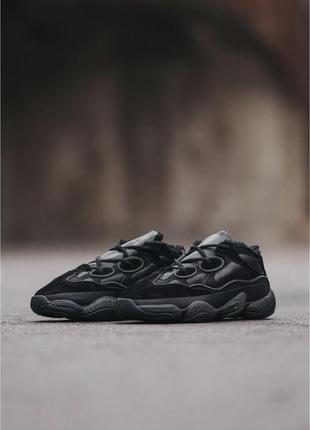 New! чоловічі жіночі шкіряні кросівки yeezy boost 500 у трох кольорах!