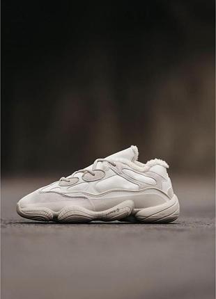 New! чоловічі жіночі шкіряні кросівки yeezy boost 500 у трох кольорах!7 фото
