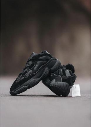 New! чоловічі жіночі шкіряні кросівки yeezy boost 500 у трох кольорах!5 фото