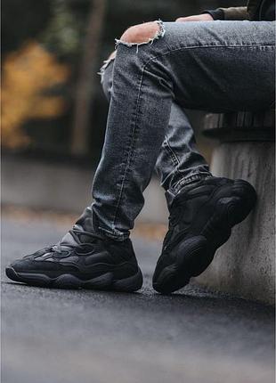 New! чоловічі жіночі шкіряні кросівки yeezy boost 500 у трох кольорах!2 фото