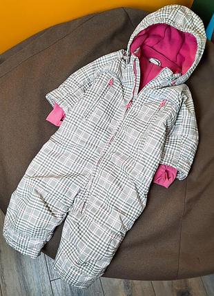 Зимовий термо комбінезон h&m 9 12 міс 74