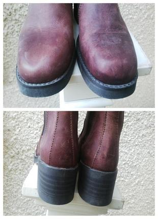 Новые брендовые , кожаные ботинки,сапоги,25,5-26см/39р./ wrangler5 фото