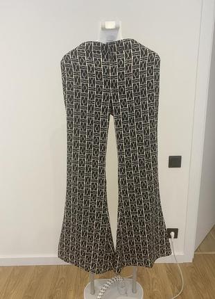Штани zara, принт цепочка