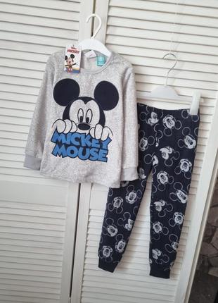 Пижама флис микки маус🏷️92-98