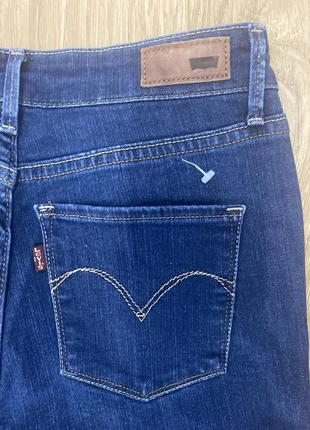 Темно сині джинси levis 4