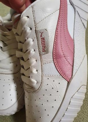 Кожаные кроссовки puma,оригинал
