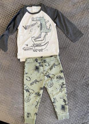 Набір костюм штани та лонгслів (футболка з довгим рукавом) minoti2 фото