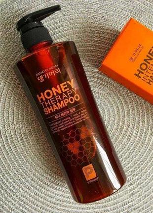 Daeng gi meo ri honey therapy shampoo шампунь медовая терапия 500 мл2 фото