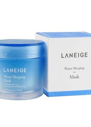 Увлажняющая ночная маска для лица laneige water sleeping shirt mask2 фото