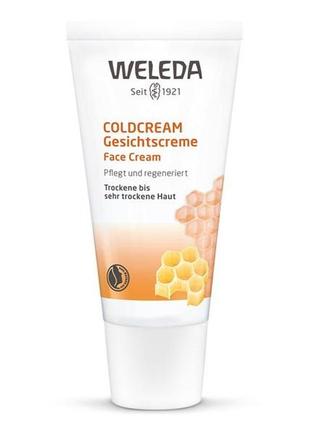Захисний крем для сухої шкіри weleda coldcream gesichtscreme face cream