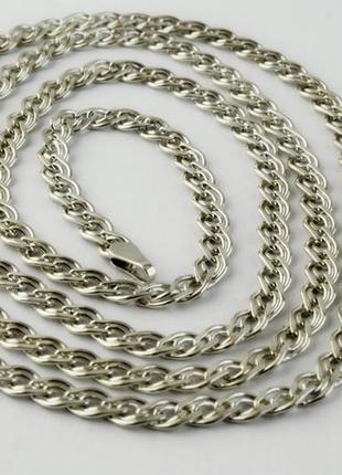 Срібний ланцюг, 9,32 гр, 60 см срібло 925 проба