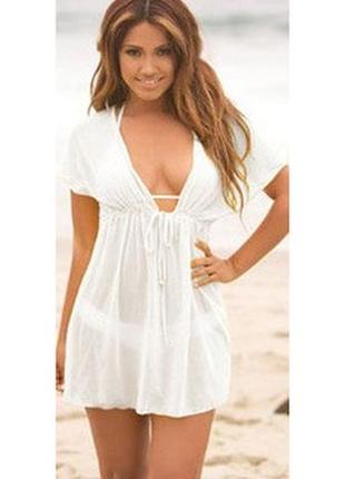 Туника пляжная шифоновая