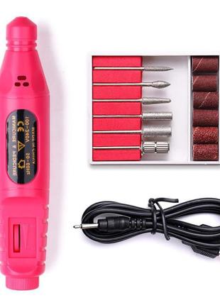 Стартовый набор для маникюра. набор для наращивания ногтей гель лаком. набор для гель лака с лампой и фрезером4 фото