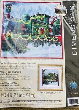Набір для вышивання хрестом dimensions 70-08918 santa express