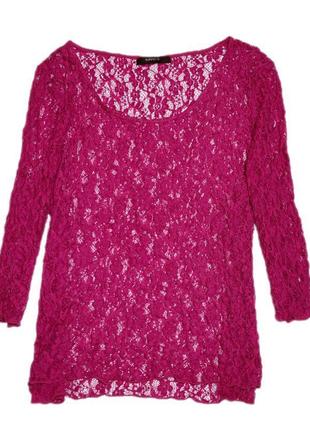 Брендовая блуза savoir кружево