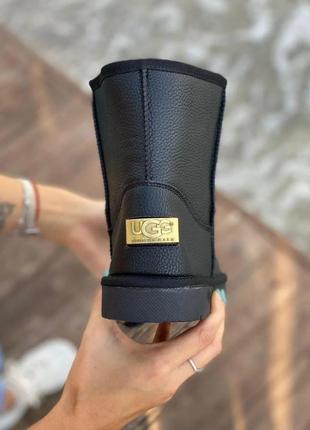 Кожаные угги уги ботинки дутики зимние на змейке и без змейки ugg2 фото