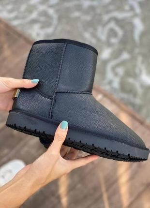 Кожаные угги уги ботинки дутики зимние на змейке и без змейки ugg