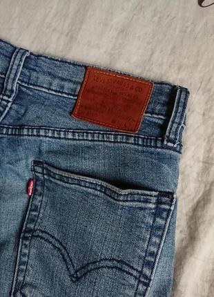 Брендові фірмові демісезонні стрейчеві джинси levi's 511 premium,оригінал,розмір 30/32.4 фото