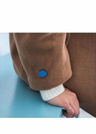 Брошь "анатомический мозг"