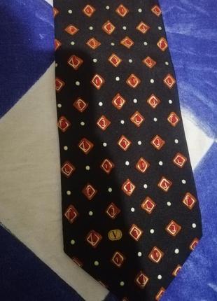 Valentino шёлковый галстук.