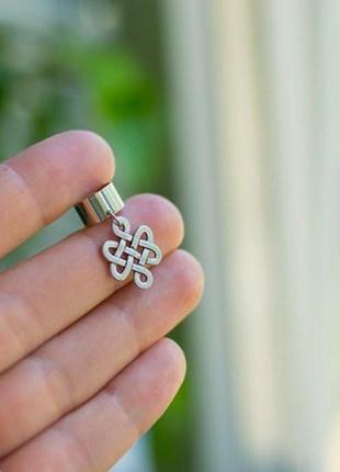 Кафф "лабіринт долі". без проколу. ручна робота