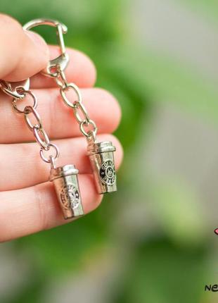 Брелоки парные для двоих "coffee". цена за 1 пару