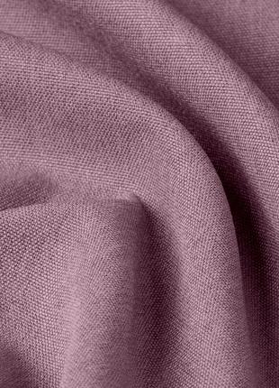 Декоративная ткань блэкаут-рогожка, от солнца, для затемнения, для штор в спальню детскую, сиреневый