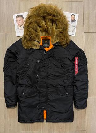 Зимова парка alpha industries n-3b