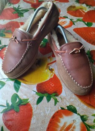 Мокасины утеплённые hush puppies
