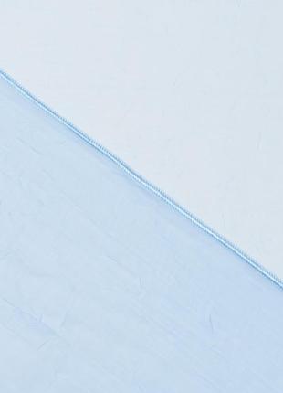 Готовое изделие тюль-вуаль креш сиренево-голубой с утяжелителем 300х270 см3 фото