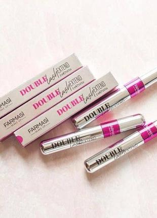 Тушь для ресниц double lash extend farmasi9 фото