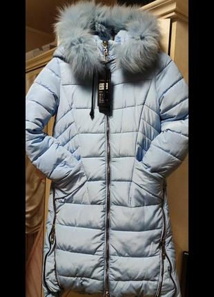 Красивое зимнее пальто для девочки 💥💥💣💣акция до 27.11.20222 фото