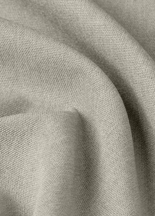 Декоративная ткань блэкаут-рогожка, от солнца, для затемнения, для штор в спальню детскую, молочно-серый