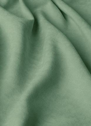 Декоративна тканина велюр (мікровелюр), для штор в спальню, дитячу, зал, ширина 295 см, світло-зелений1 фото