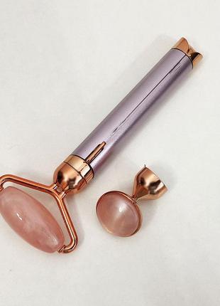 Массажер ролик электрический для лица facial roller massager.