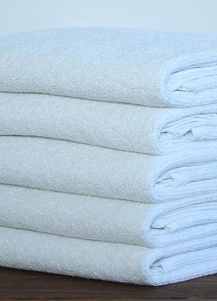 Рушник для обличчя і рук, махровий, розмір 50х90 см, туреччина, quality колір білий1 фото