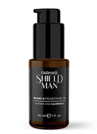 Масло для бороди і вусів shield man amino acid, 30 мл