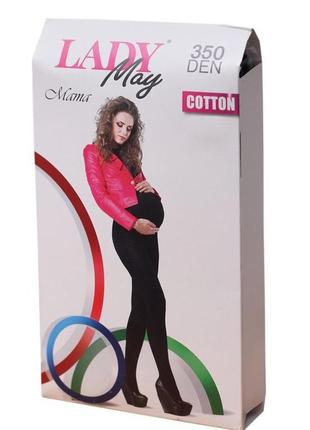 Жіночі колготки для вагітних lady may mama 350den