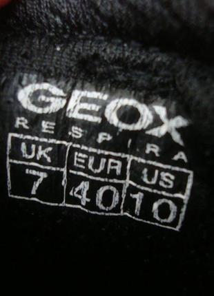 Кеды ботинки geox respira натур замша 40 размер2 фото