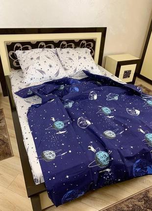 Комплект постельного белья космополис двуспальный bf9 фото