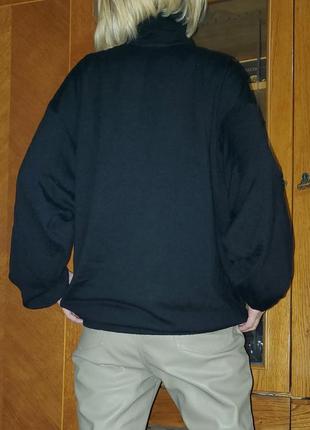 Винтажный шерстяной свитер водолазка мерино, меринос шерсть st. michael, винтаж, оверсайз3 фото