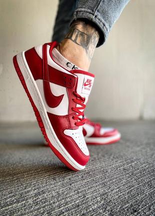 Кроссовки найк данк мужские красные, nike dunk low, мужские кроссовки найк данк Краску