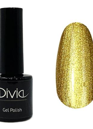 Divia гель-лак для нігтів з блистками princess/принцесса nopr10