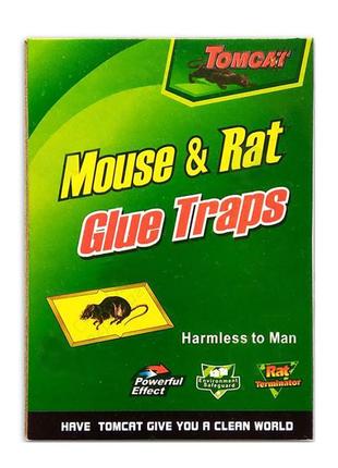Пастка клейова від щурів і мишей (книжечка) 24*17 (мала) зелена